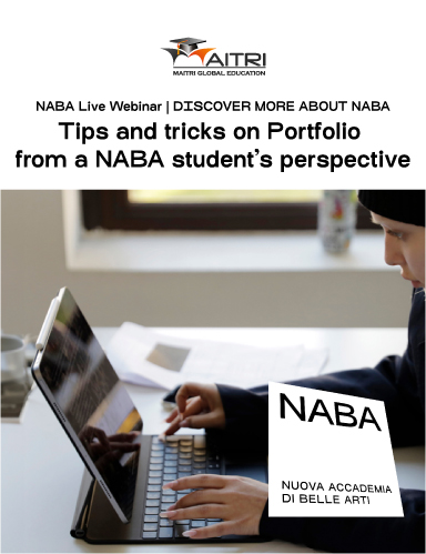 Tips and tricks on Portfolio from a NABA student’s perspective